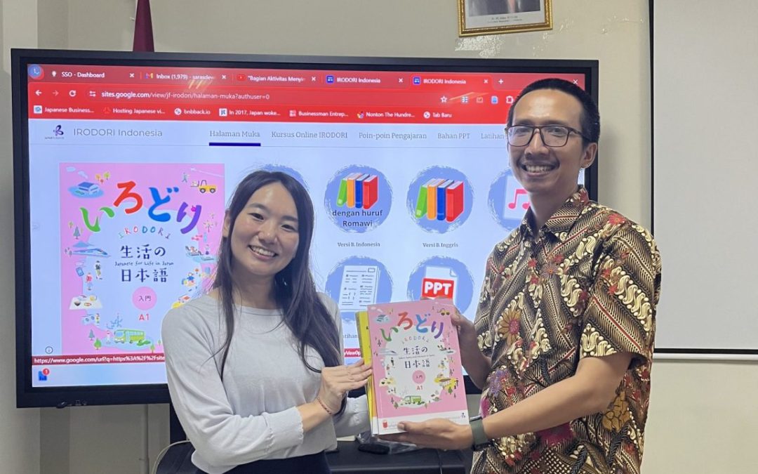 Academic Advancements: Diponegoro University Elevates Japanese Language Instruction with Irodori Training.
