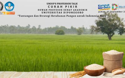 Dewan Profesor UNDIP Bahas Tantangan dan Strategi Ketahanan Pangan untuk Indonesia Maju