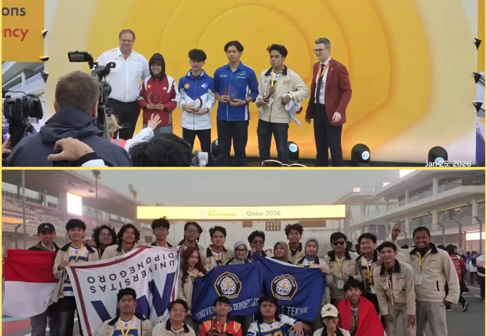 Antawirya Undip Bersinar di Shell Eco-Marathon 2026, Amankan Tiket World Championship 2027